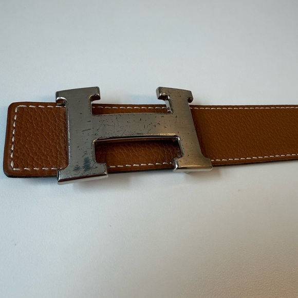Hermes Women’s Reversible belt. Size 80. Excellent Condition. - Picture 10 of 11
